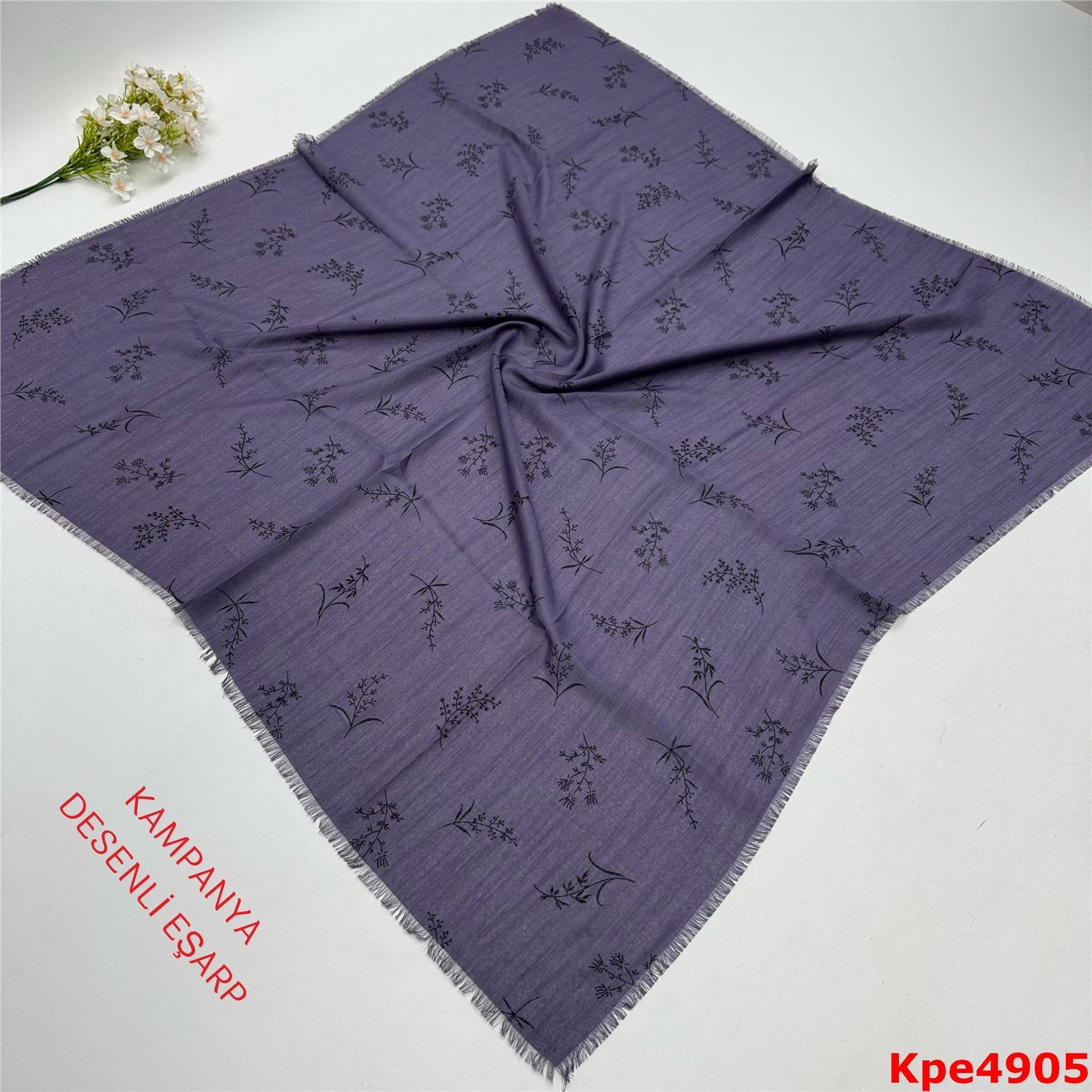 ZK-092 Kampanya Desenli Eşarp