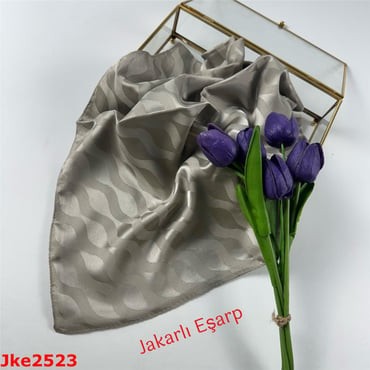 RA-117 Jakarlı İpeksi Eşarp