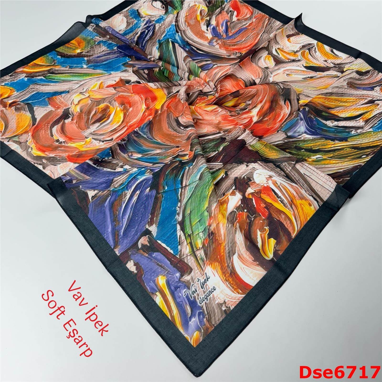 P-103 Vav İpek Soft Eşarp