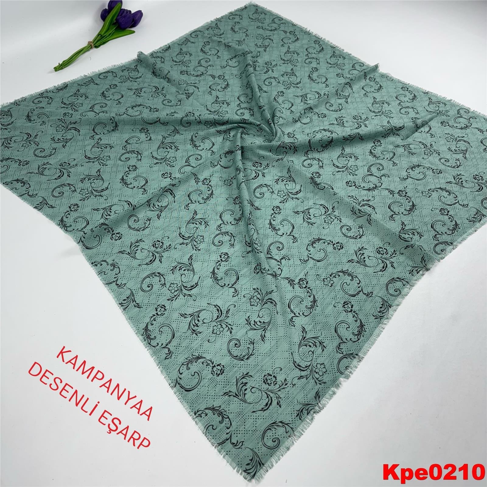 A-0206 Kampanya Desenli Eşarp