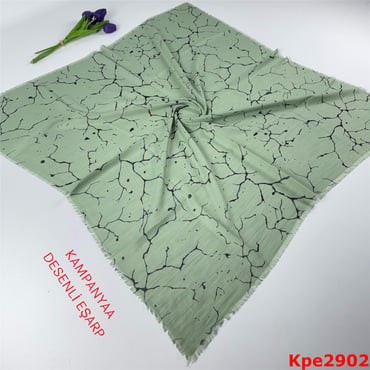 ZK-008 Kampanya Desenli Eşarp