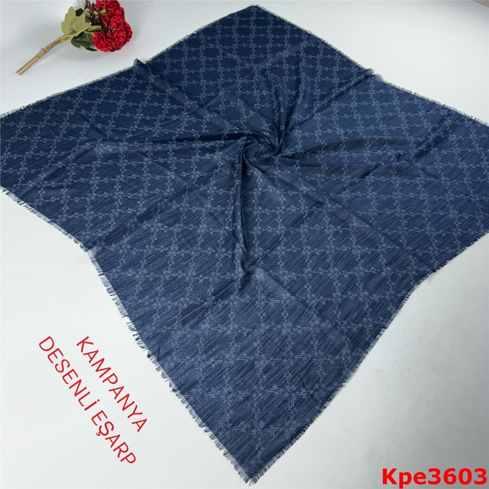 ZK-041 Kampanya Desenli Eşarp