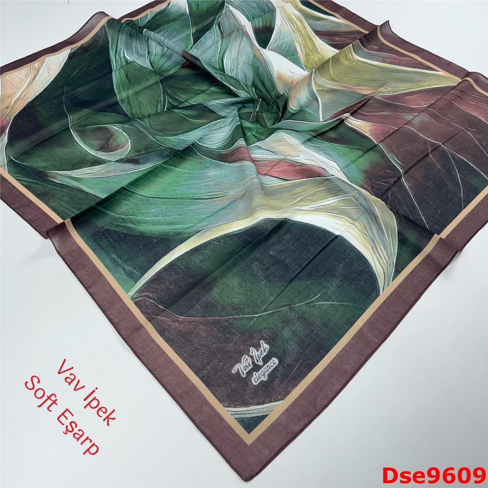 S-084 Vav İpek Soft Eşarp