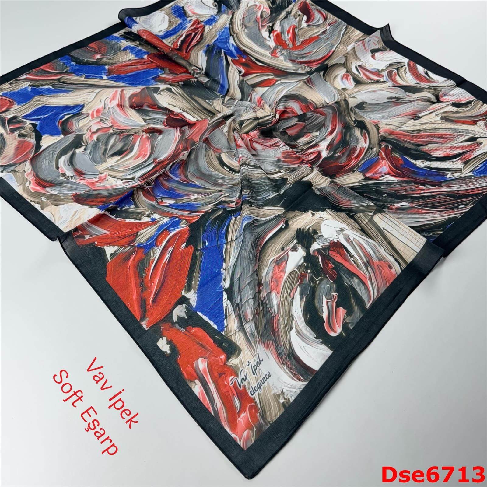 P-083 Vav İpek Soft Eşarp
