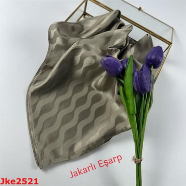 RA-115 Jakarlı İpeksi Eşarp