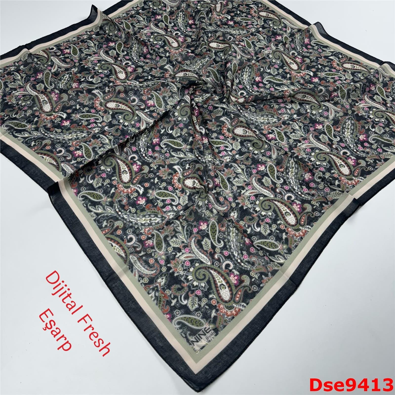 P-039 Dijital Fresh Eşarp