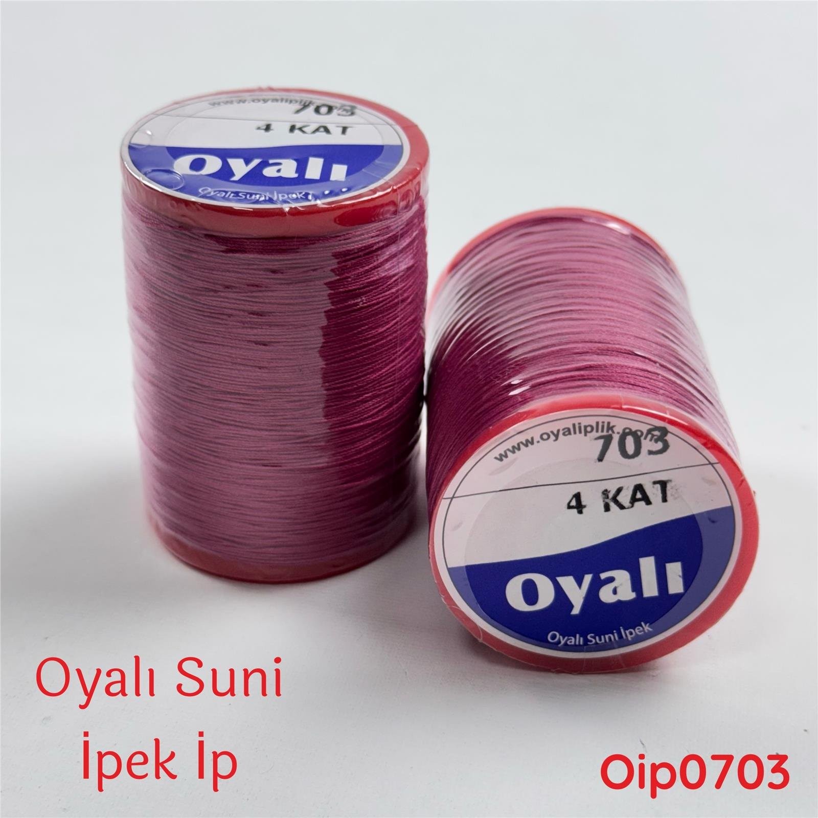 R-057 Oyalı 50gr Suni İpek İp