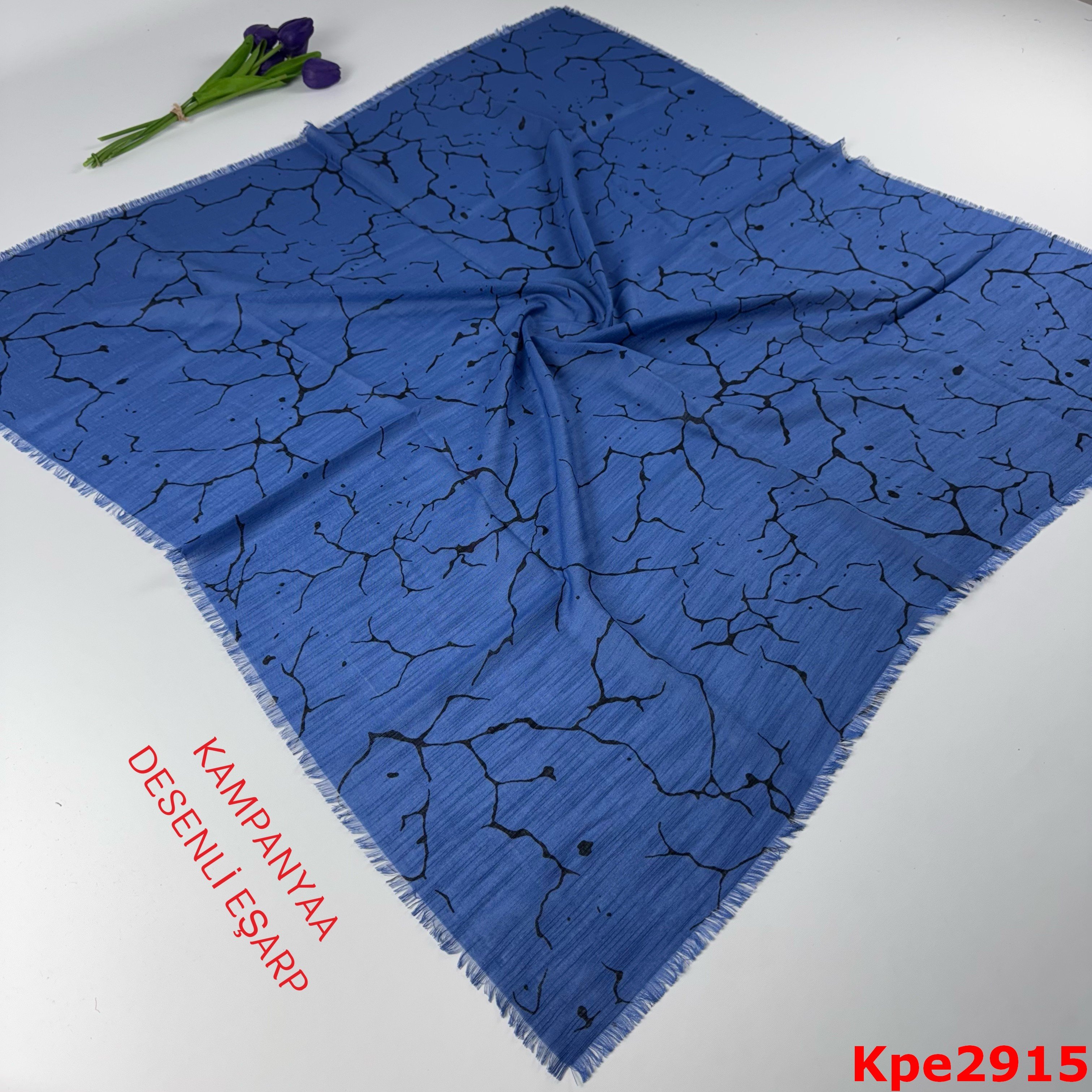 ZK-072 Kampanya Desenli Eşarp