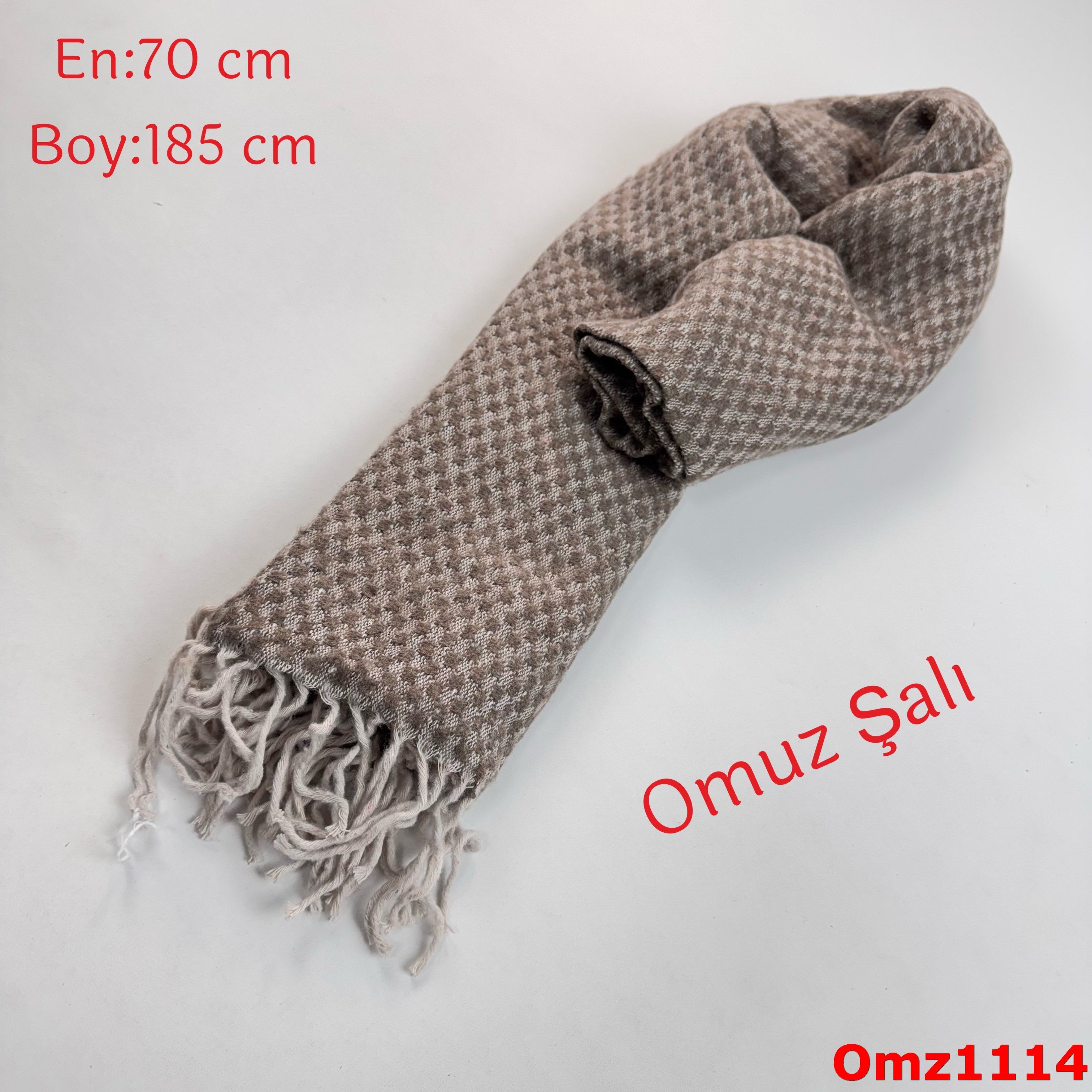 ZY-059 Düz Balıksırtı Omuz Şalı