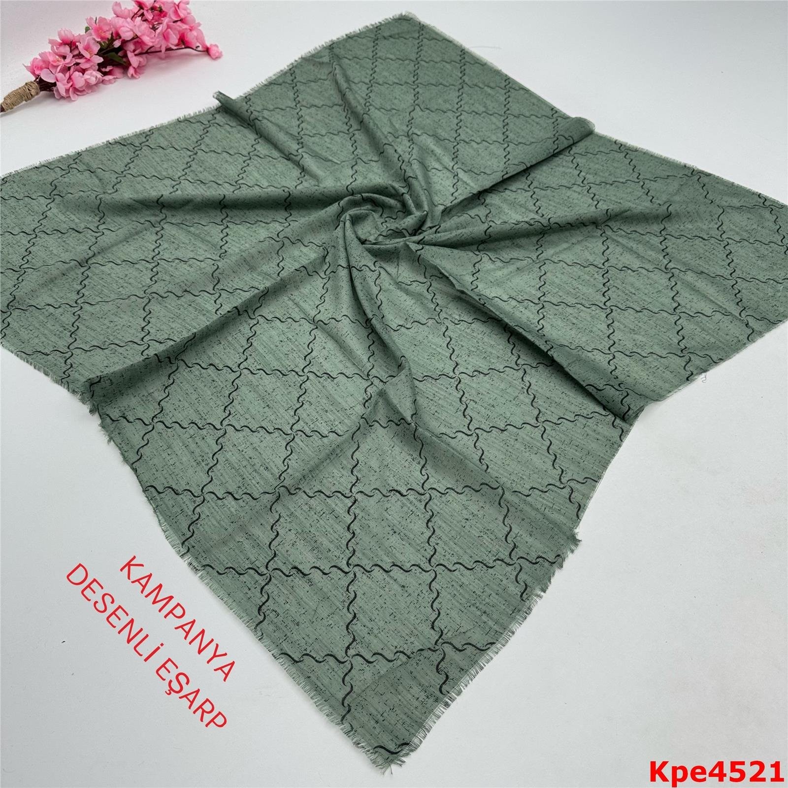 ZK-095 Kampanya Desenli Eşarp