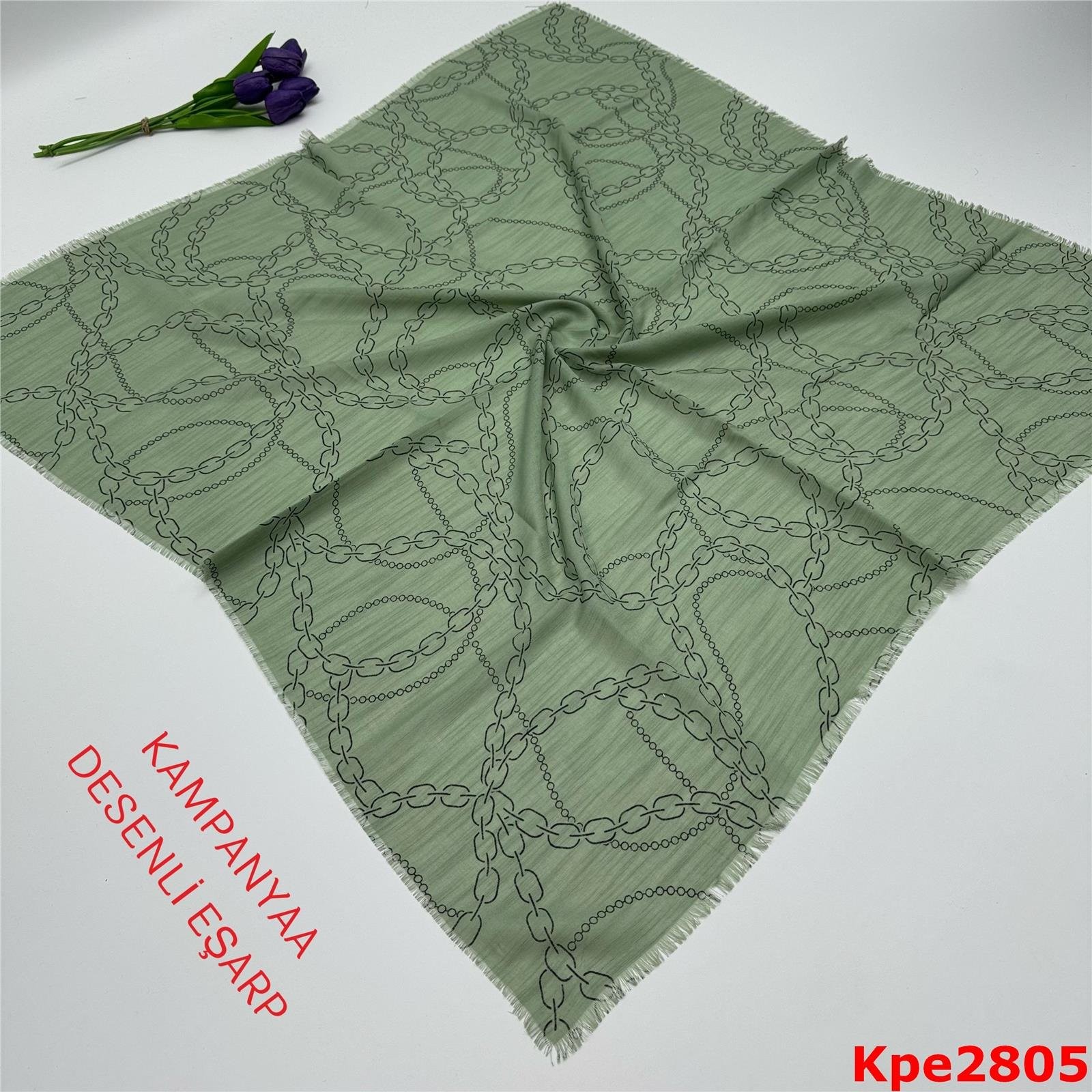 ZH-052 Kampanya Desenli Eşarp