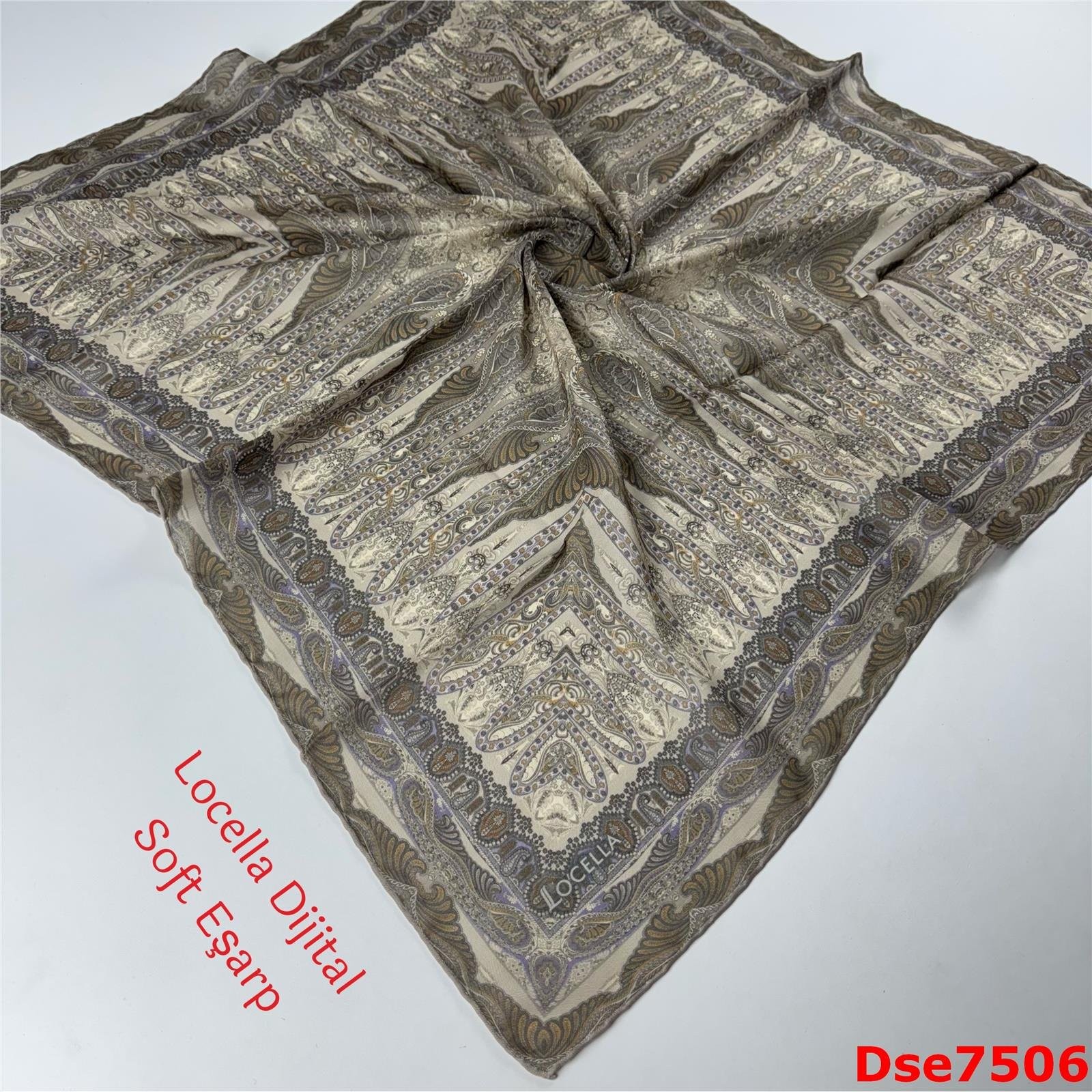 P-021 Locella El Dikişli Soft Eşarp
