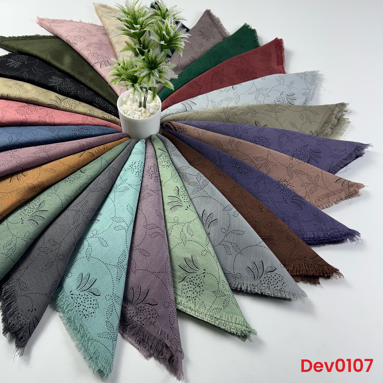 25 ADET KAMPANYA DESENLİ EŞARP