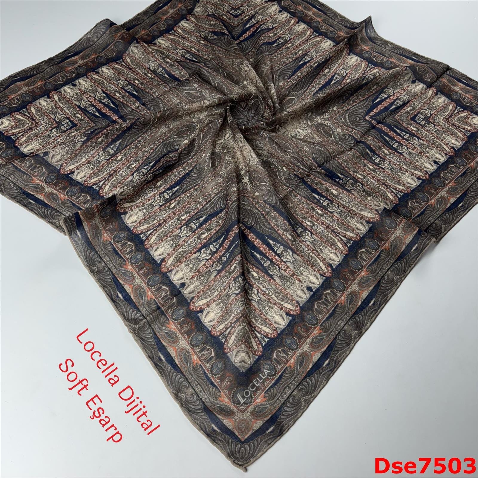 P-008 Locella El Dikişli Soft Eşarp