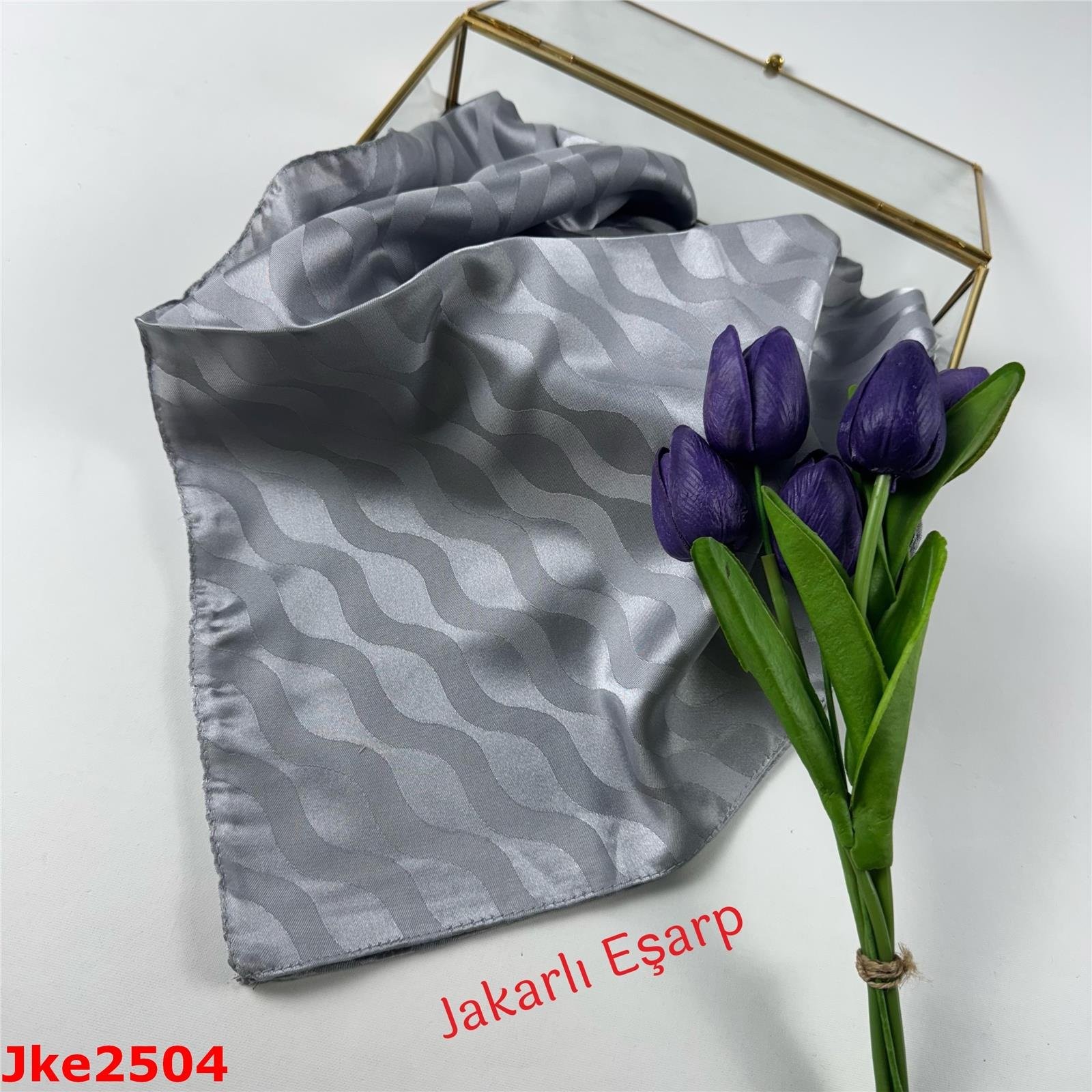 RA-098 Jakarlı İpeksi Eşarp