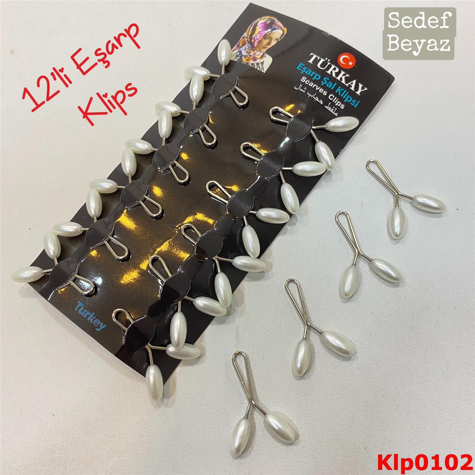 ZD-087 Klips 12 Adet