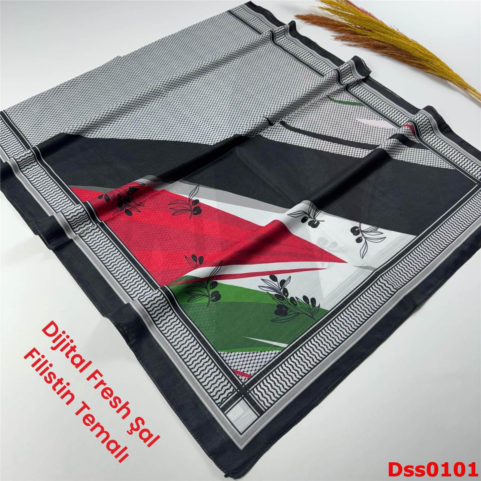 U-040 Dijital Fresh Şal