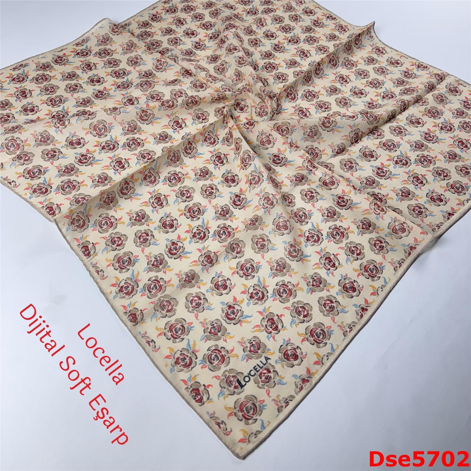 S-079 Locella El Dikişli Soft Eşarp