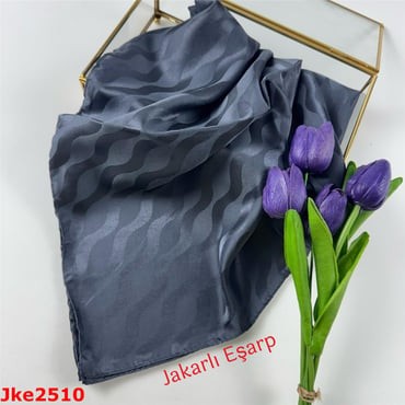 RA-104 Jakarlı İpeksi Eşarp