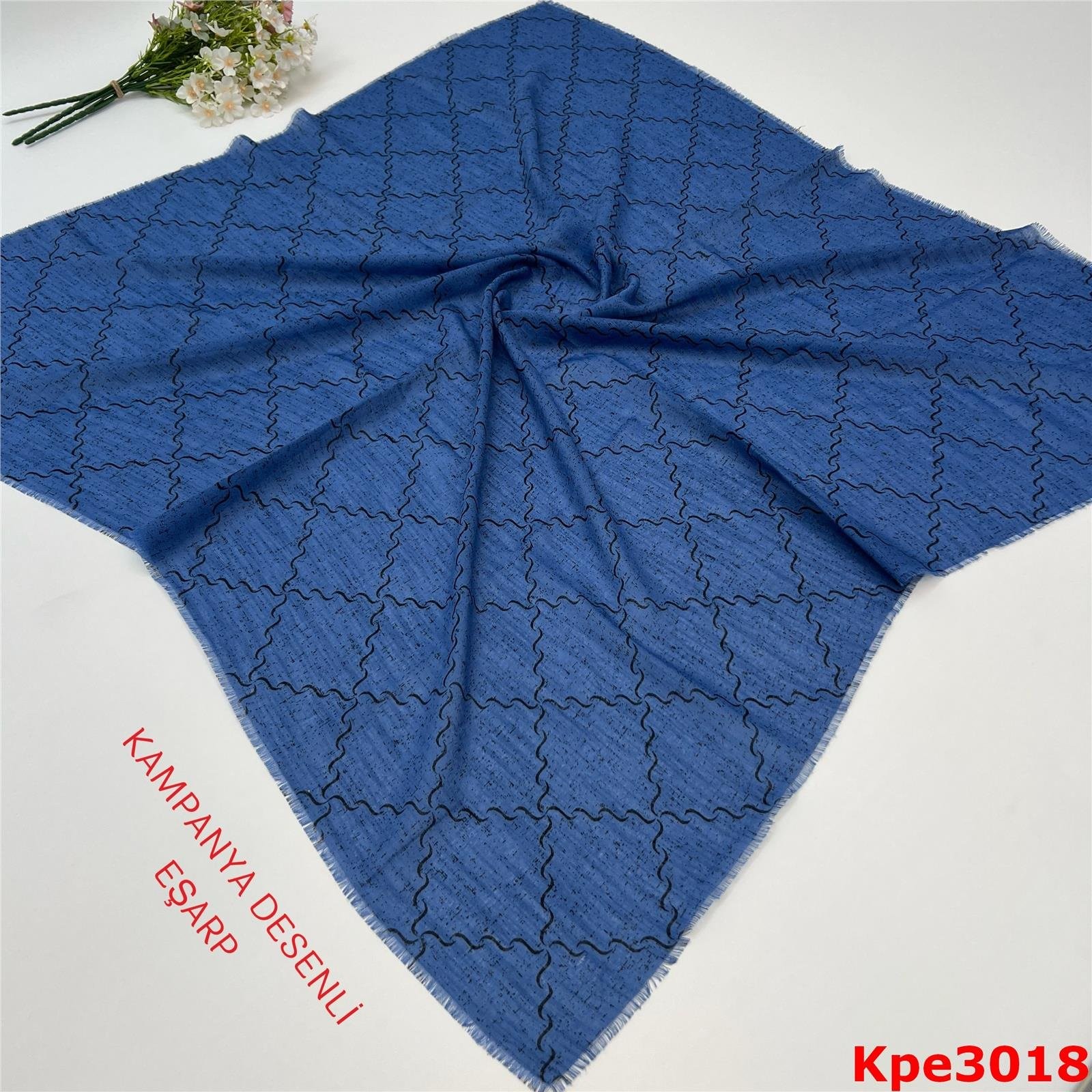 ZK-096 Kampanya Desenli Eşarp