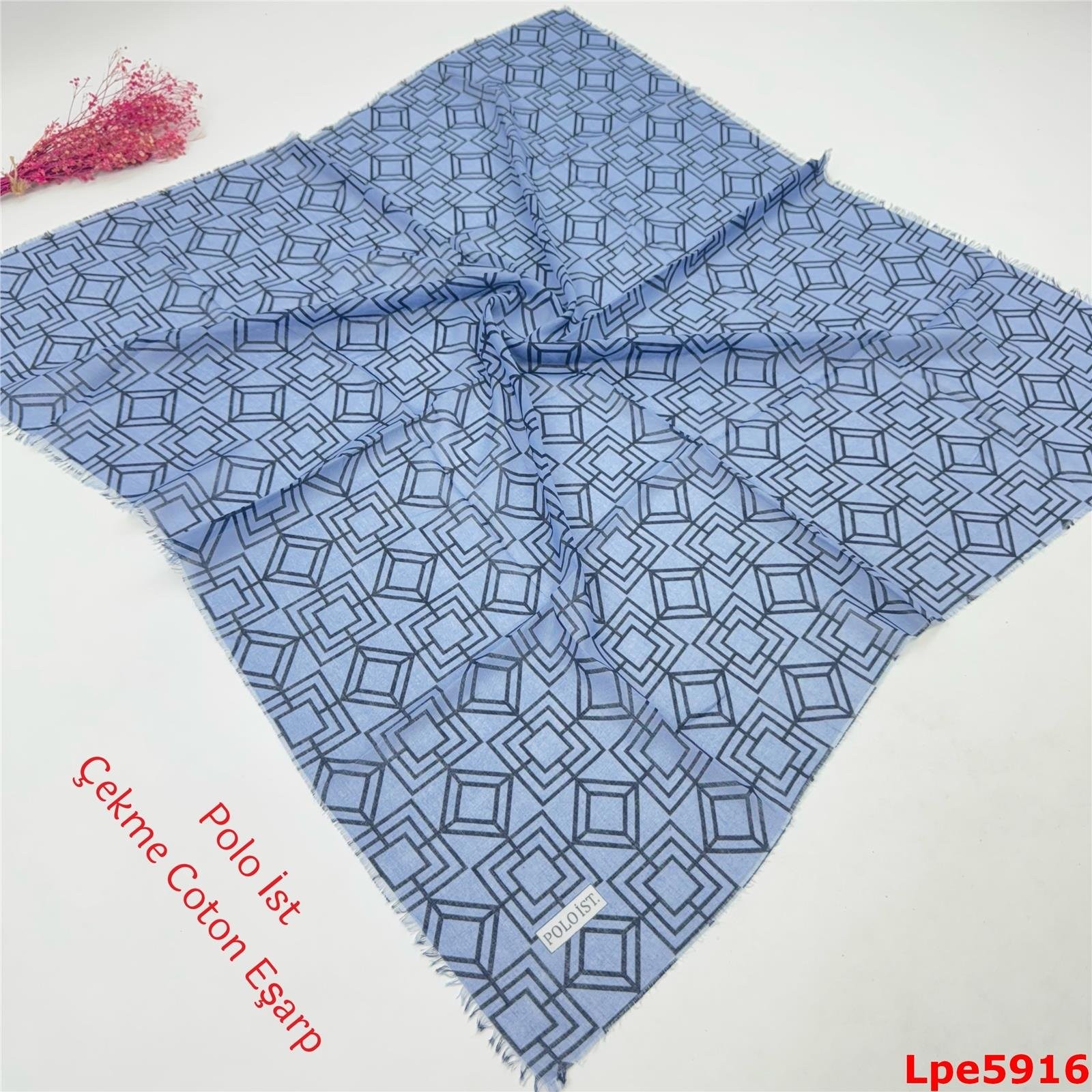 O-122 Polo İst Çekme Coton Eşarp