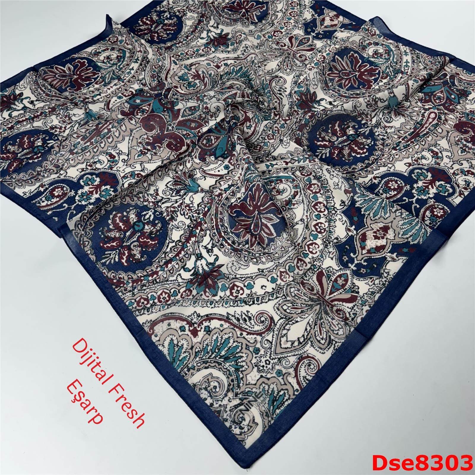 S-078 Dijital Fresh Eşarp