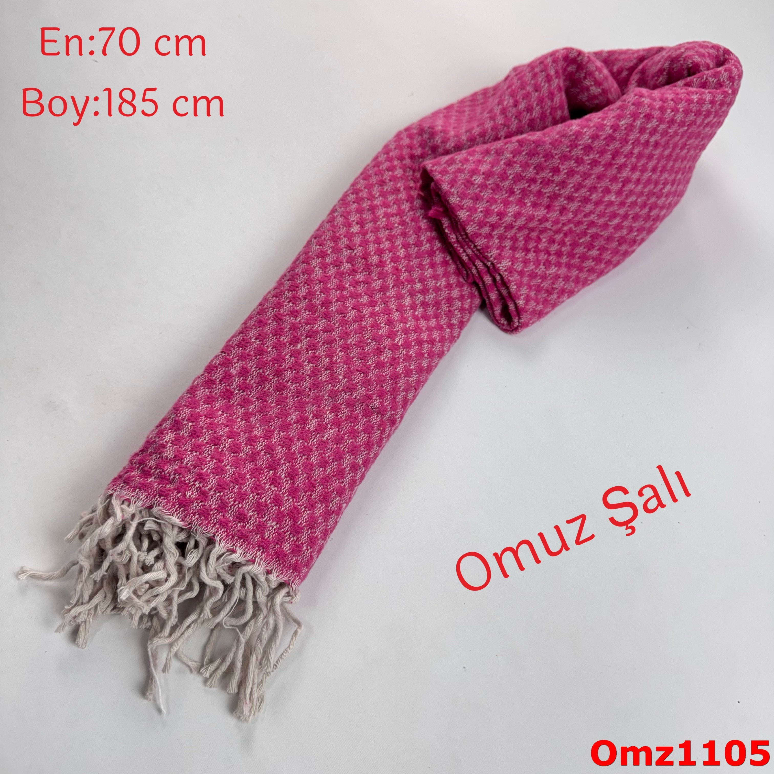 ZY-050 Düz Balıksırtı Omuz Şalı