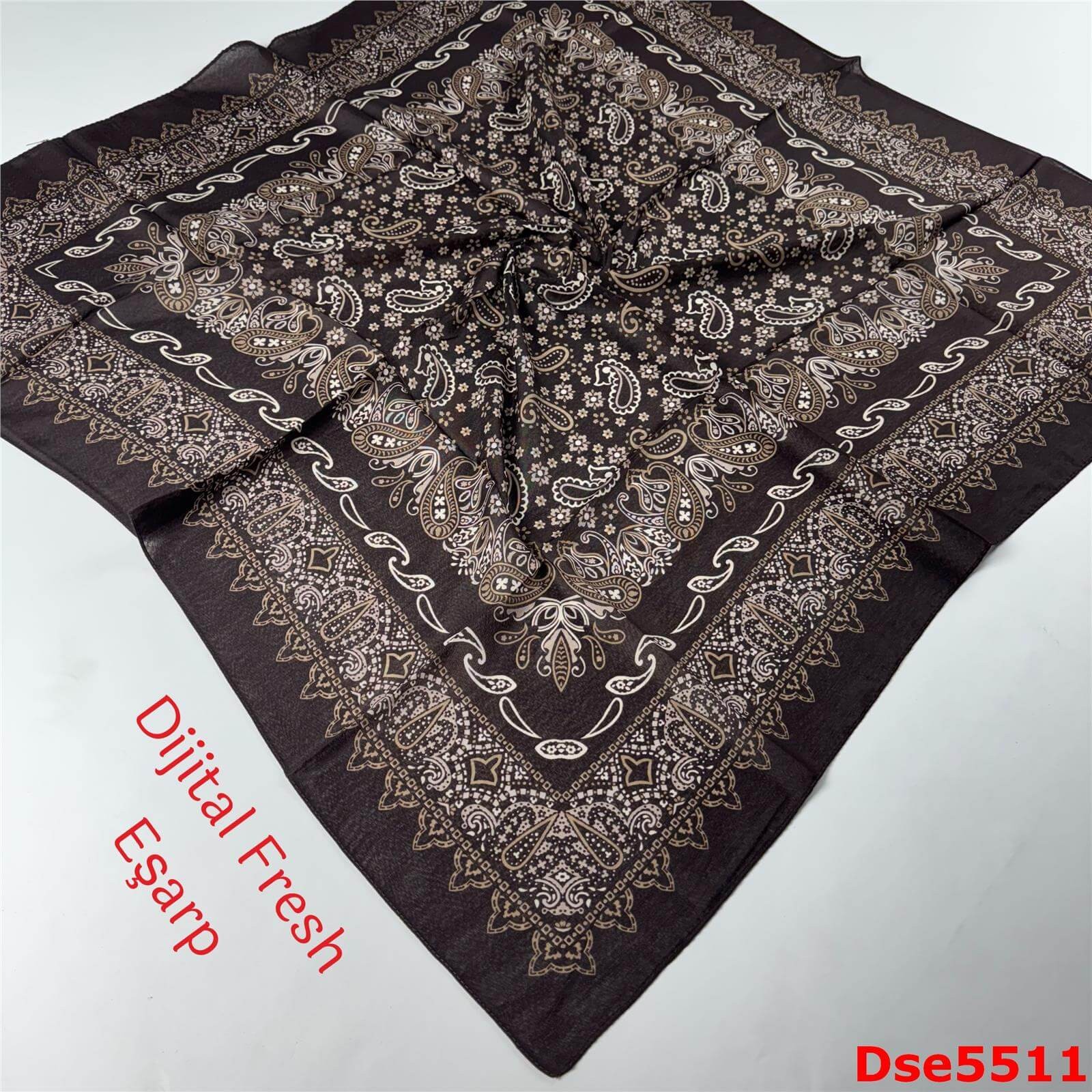 S-126 Dijital Fresh Eşarp