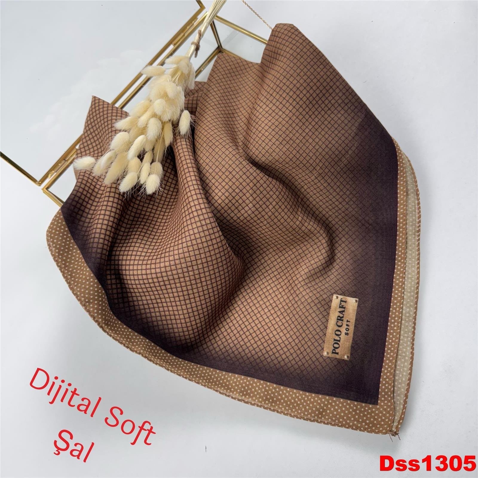 N-033 Polo Craft Dijital Soft Şal