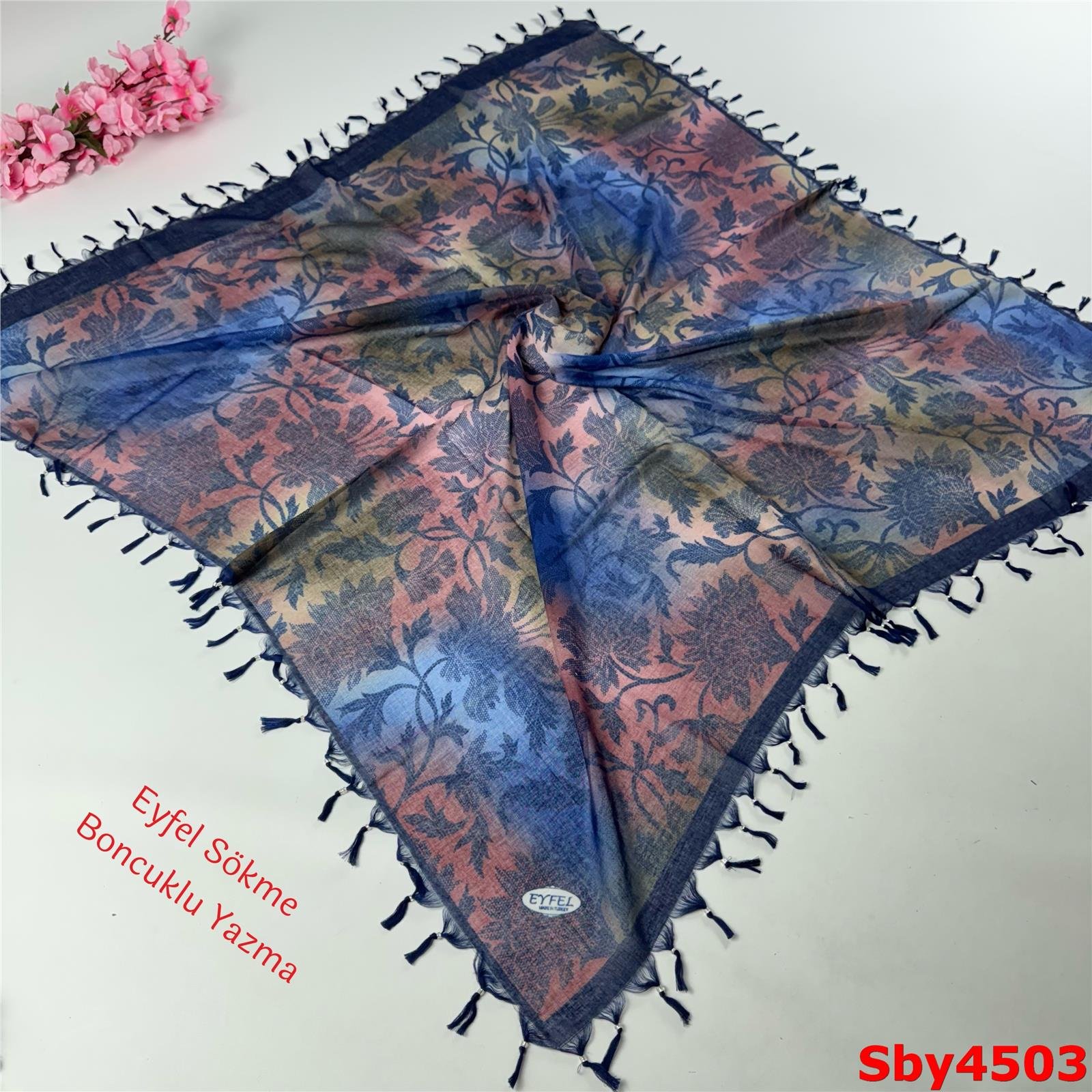 M-011 Eyfel Sökme Boncuklu Yazma