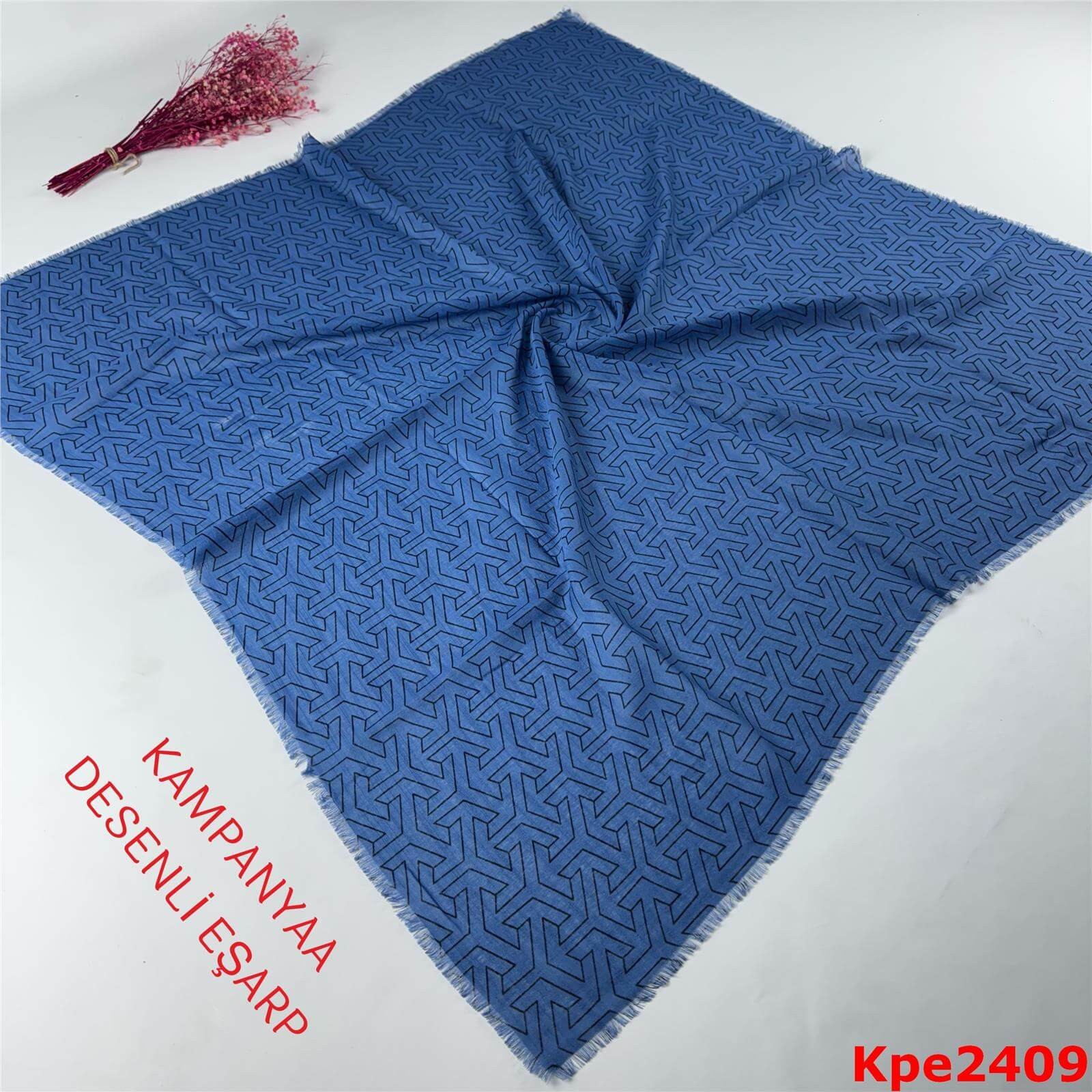 ZK-028 Kampanya Desenli Eşarp