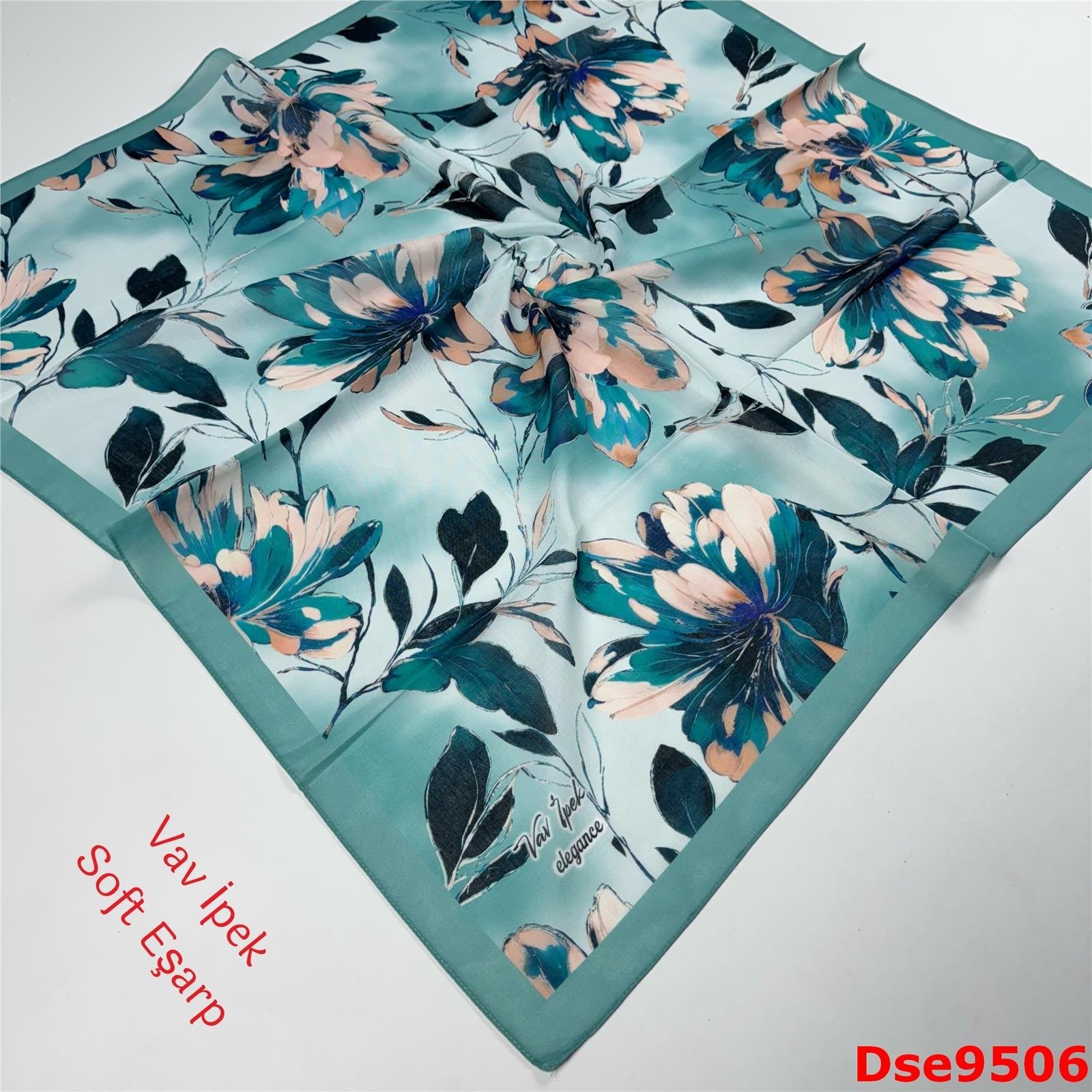 R-100 Vav İpek Soft Eşarp