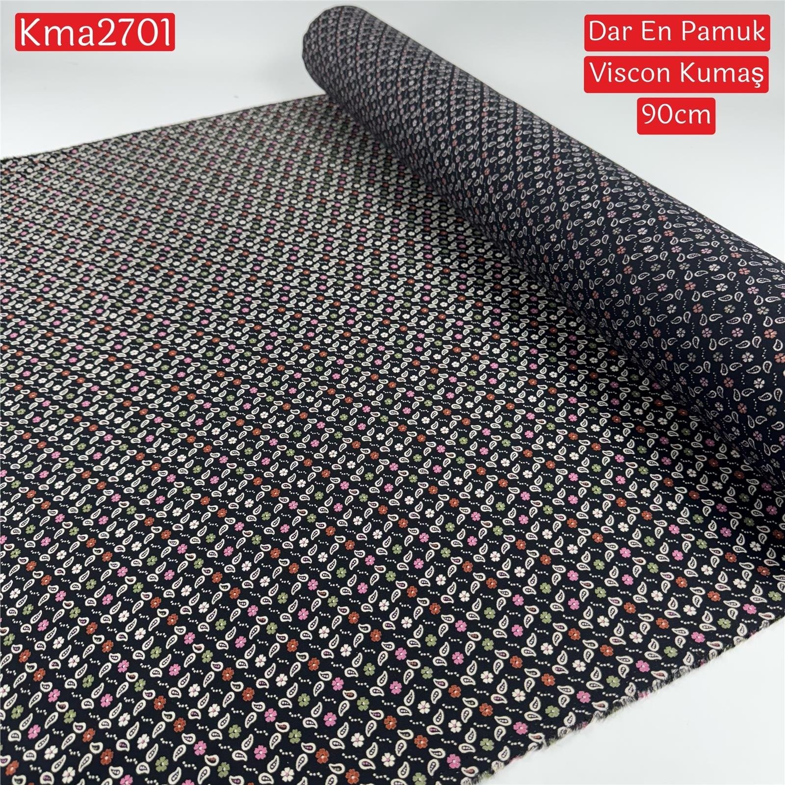 ZO-185 Dar En Pamuk Viscon Kumaş 90cm
