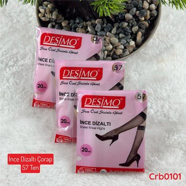H-101 İnce Dizaltı Çorap 57 Ten (20 Denye)
