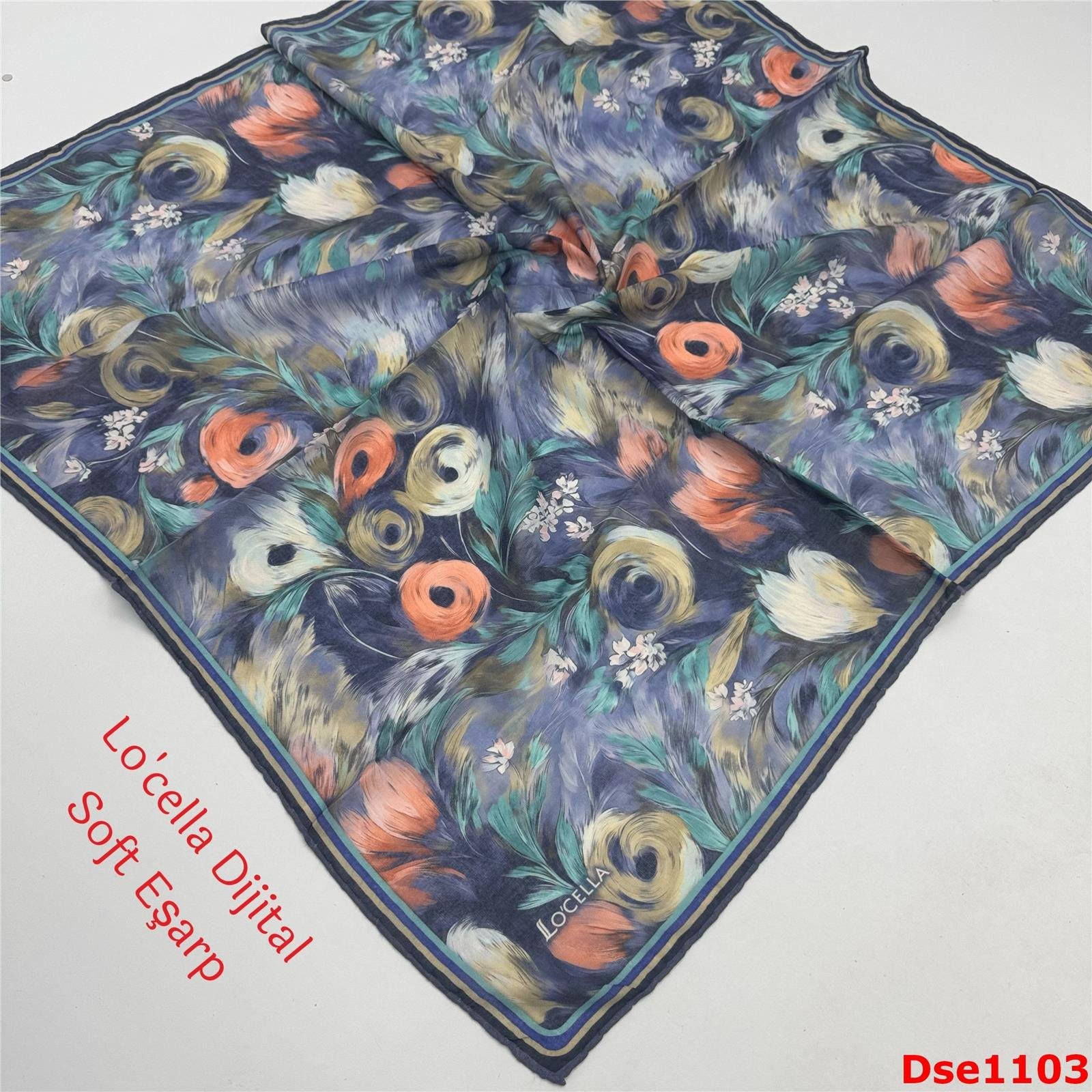 P-026 Locella El Dikişli Soft Eşarp