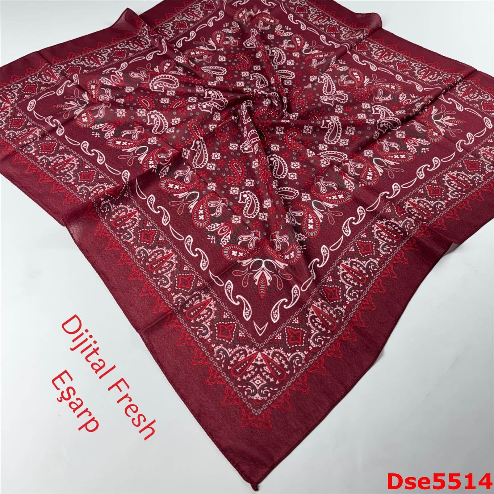 S-129 Dijital Fresh Eşarp