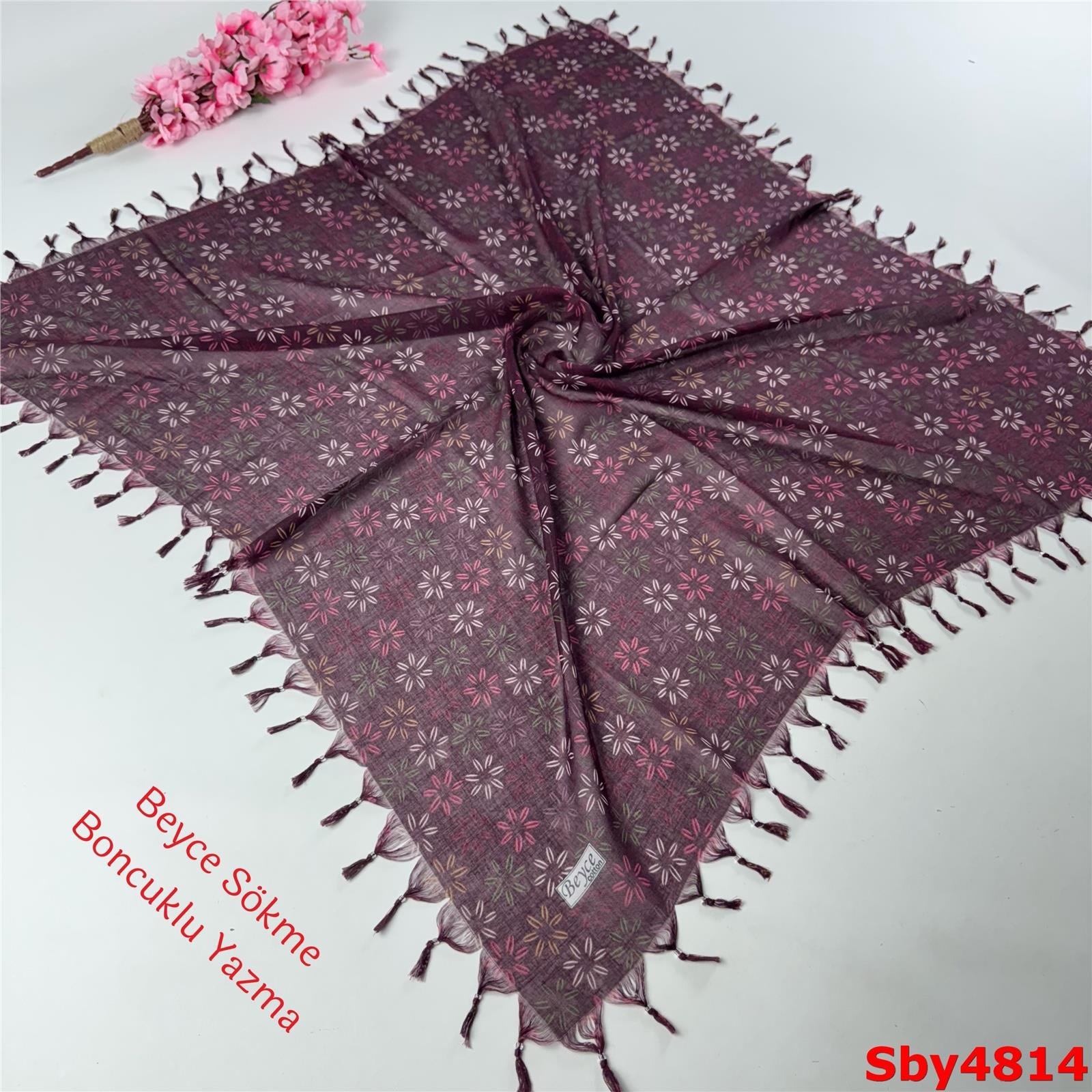 L-072 Beyce Sökme Boncuklu Yazma