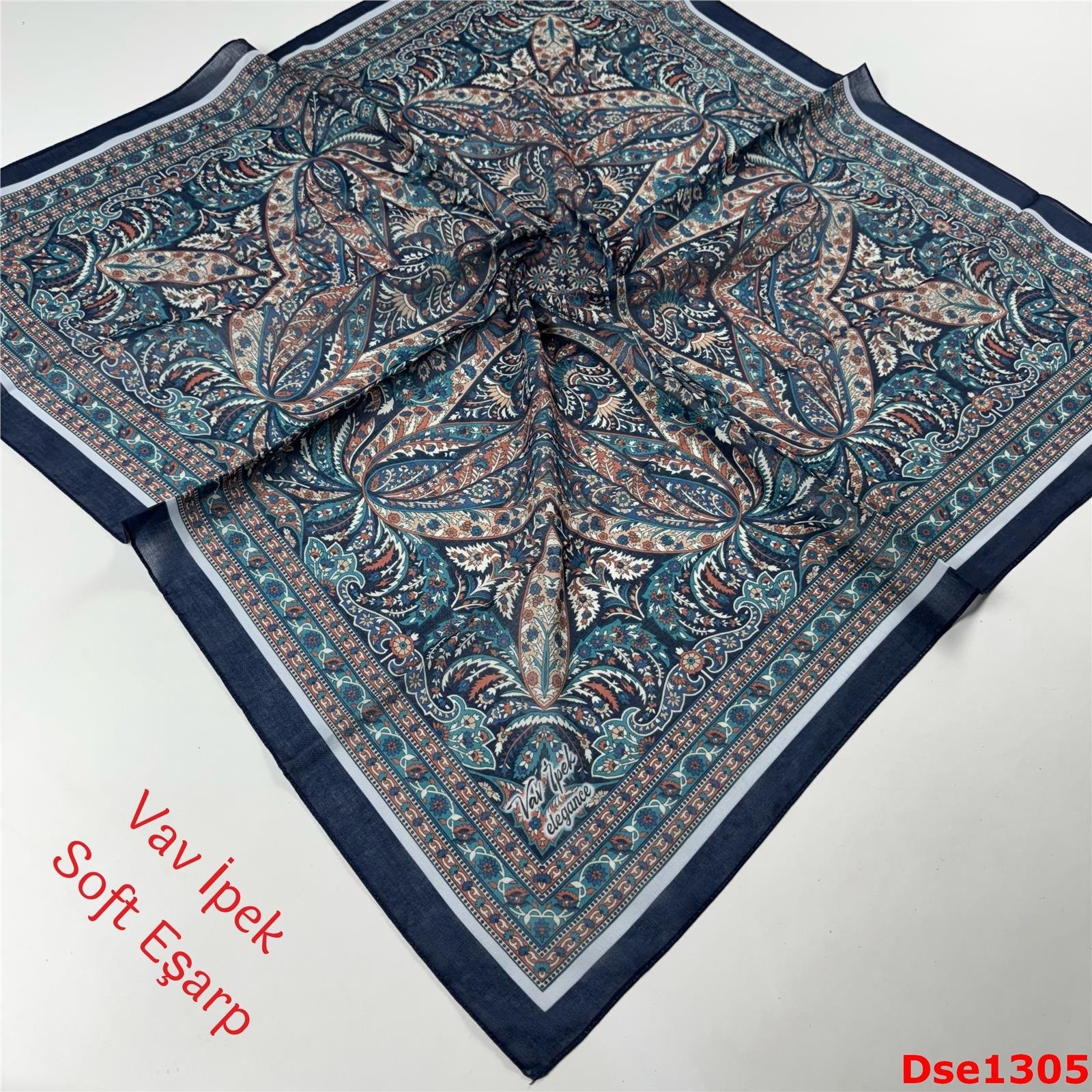R-112 Vav İpek Soft Eşarp