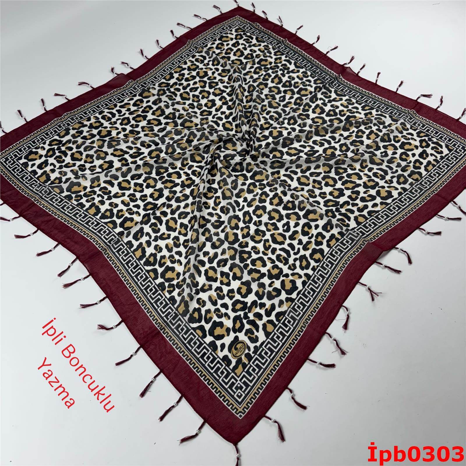 L-153 İpli Boncuklu Yazma