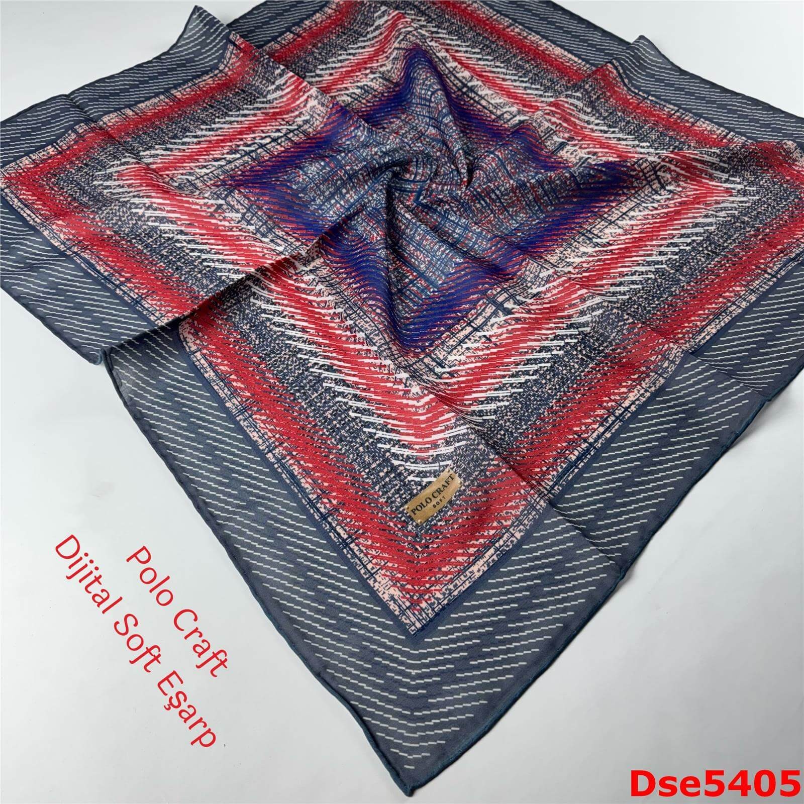 P-116 Polo Craft Dijital Soft Eşarp