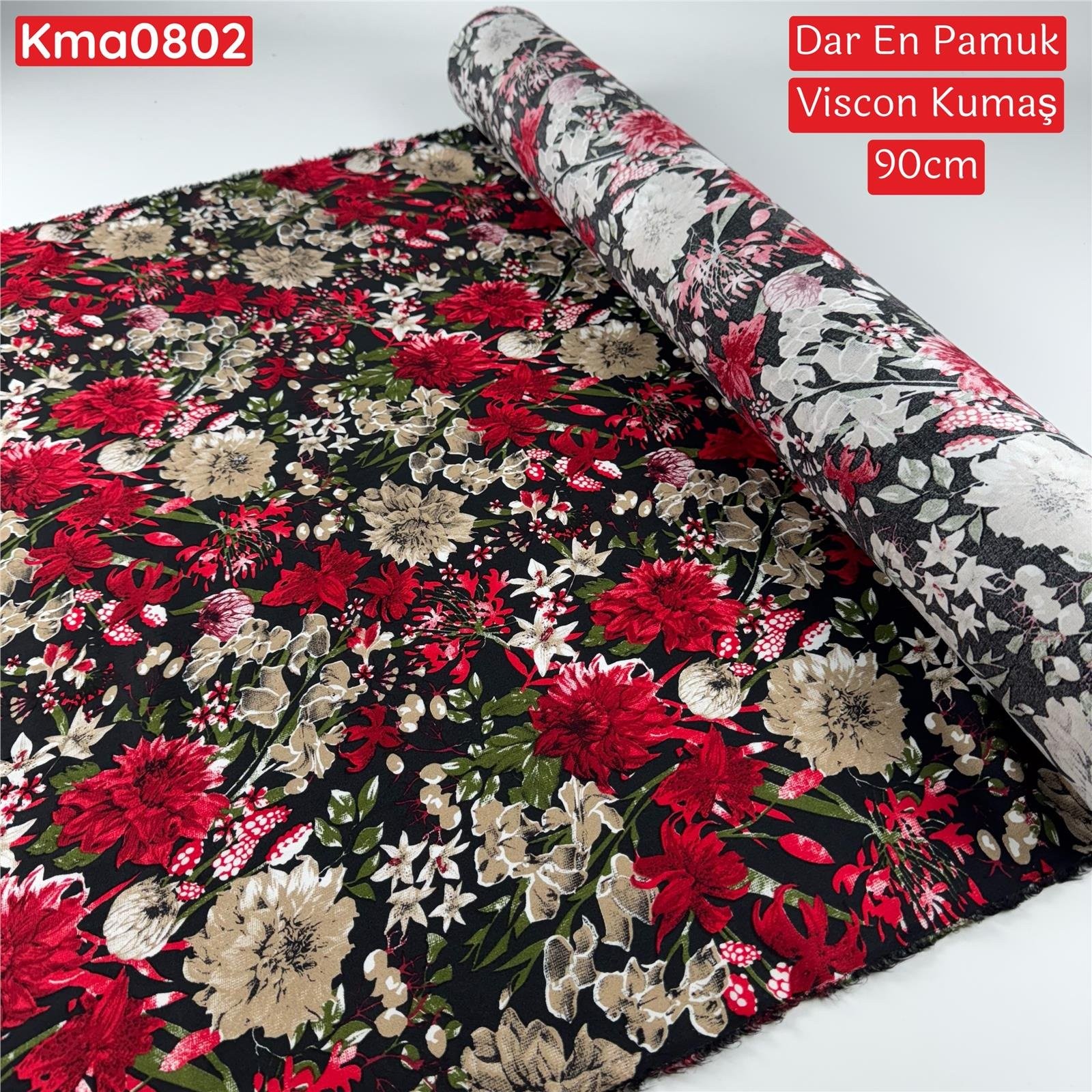 ZO-132 Dar En Pamuk Viscon Kumaş 90cm