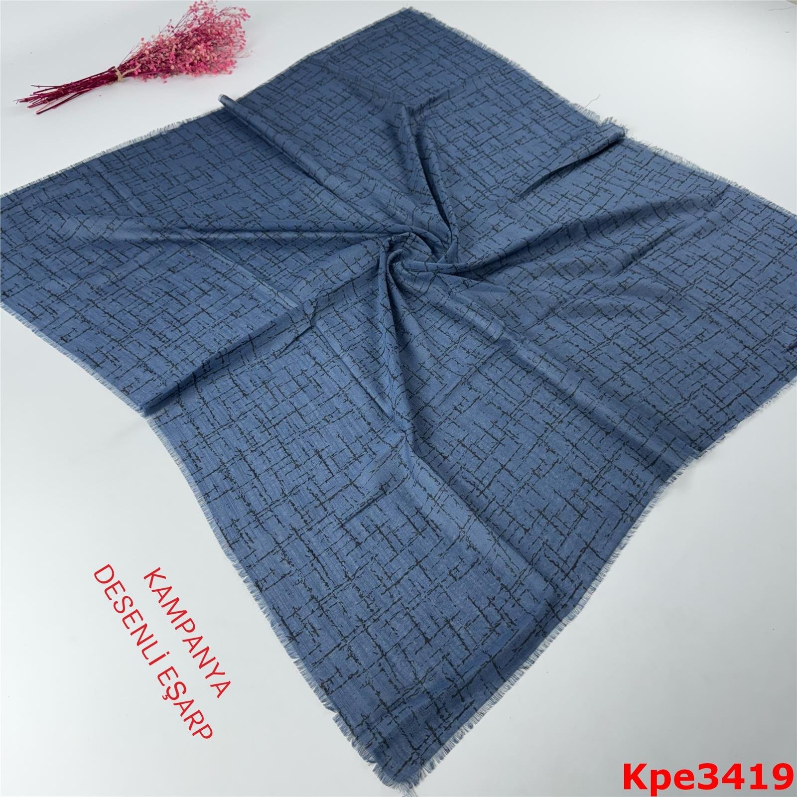 ZK-089 Kampanya Desenli Eşarp