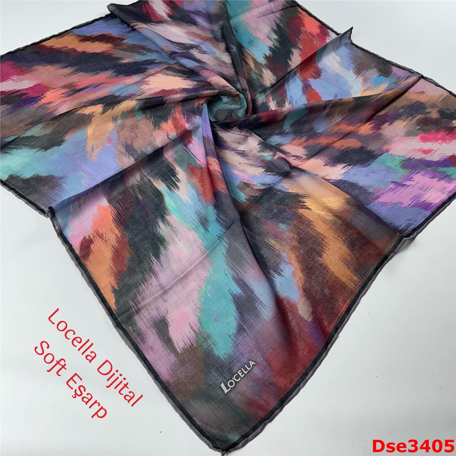 R-015 Locella El Dikişli Soft Eşarp