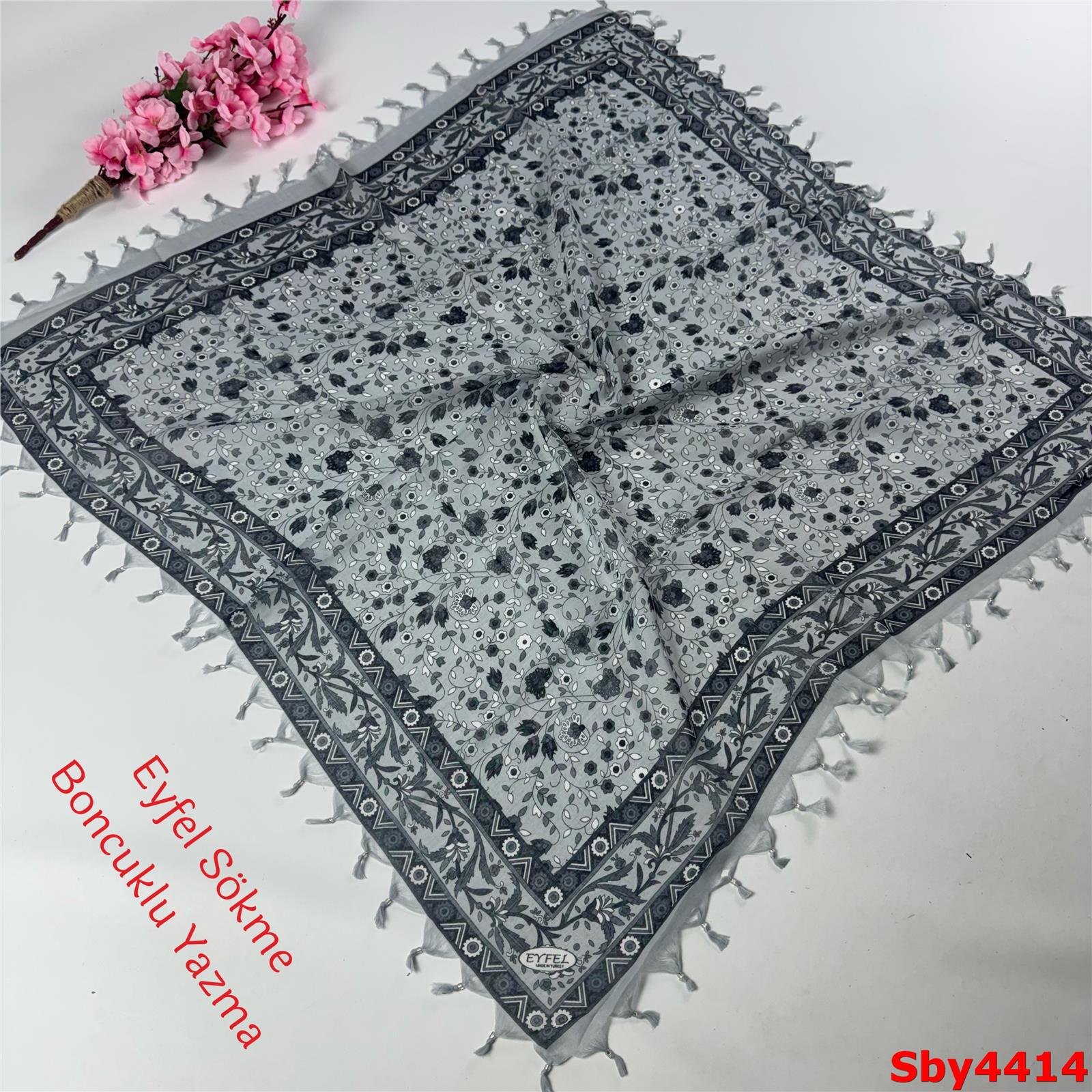 M-099  Eyfel Sökme Boncuklu Yazma