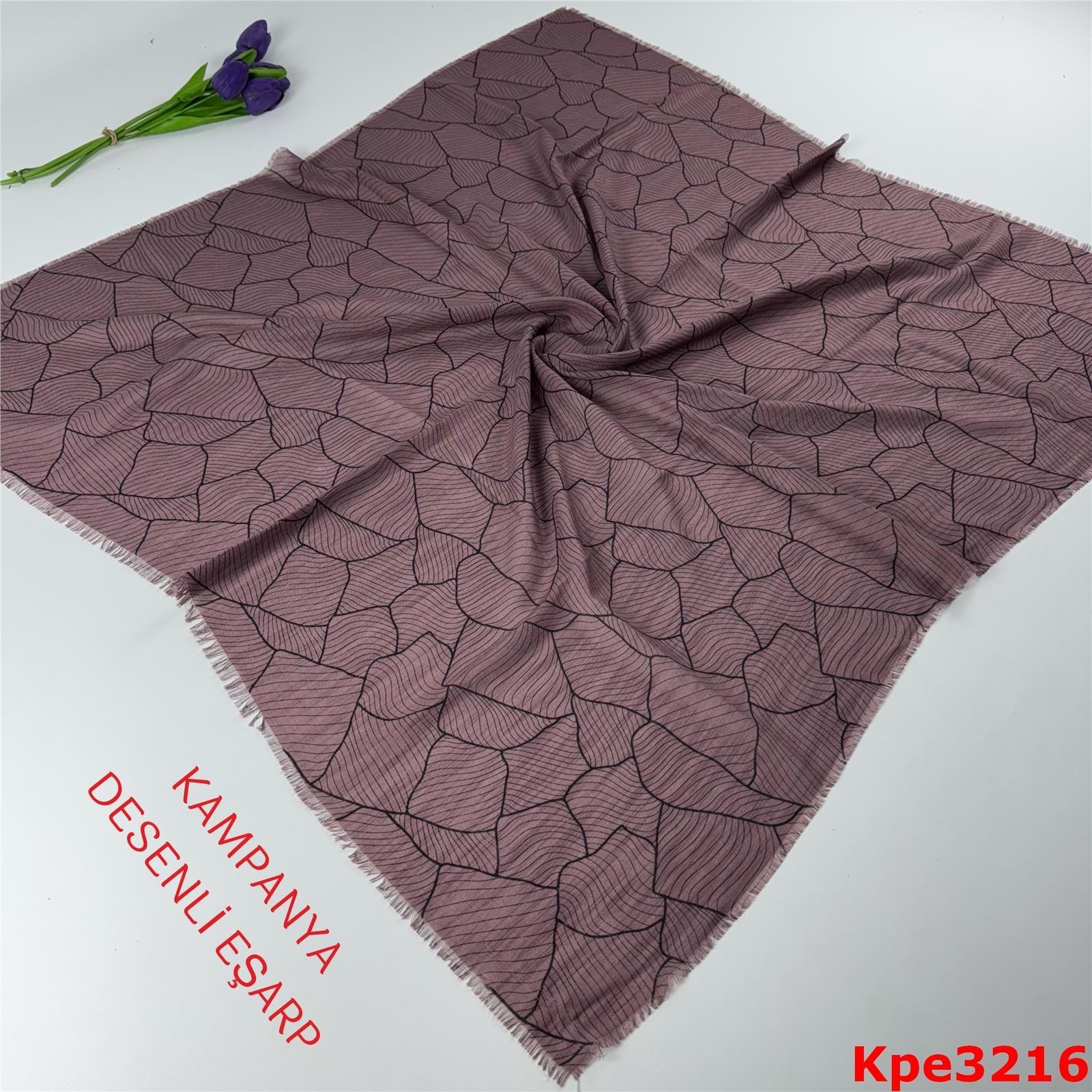 ZK-050 Kampanya Desenli Eşarp
