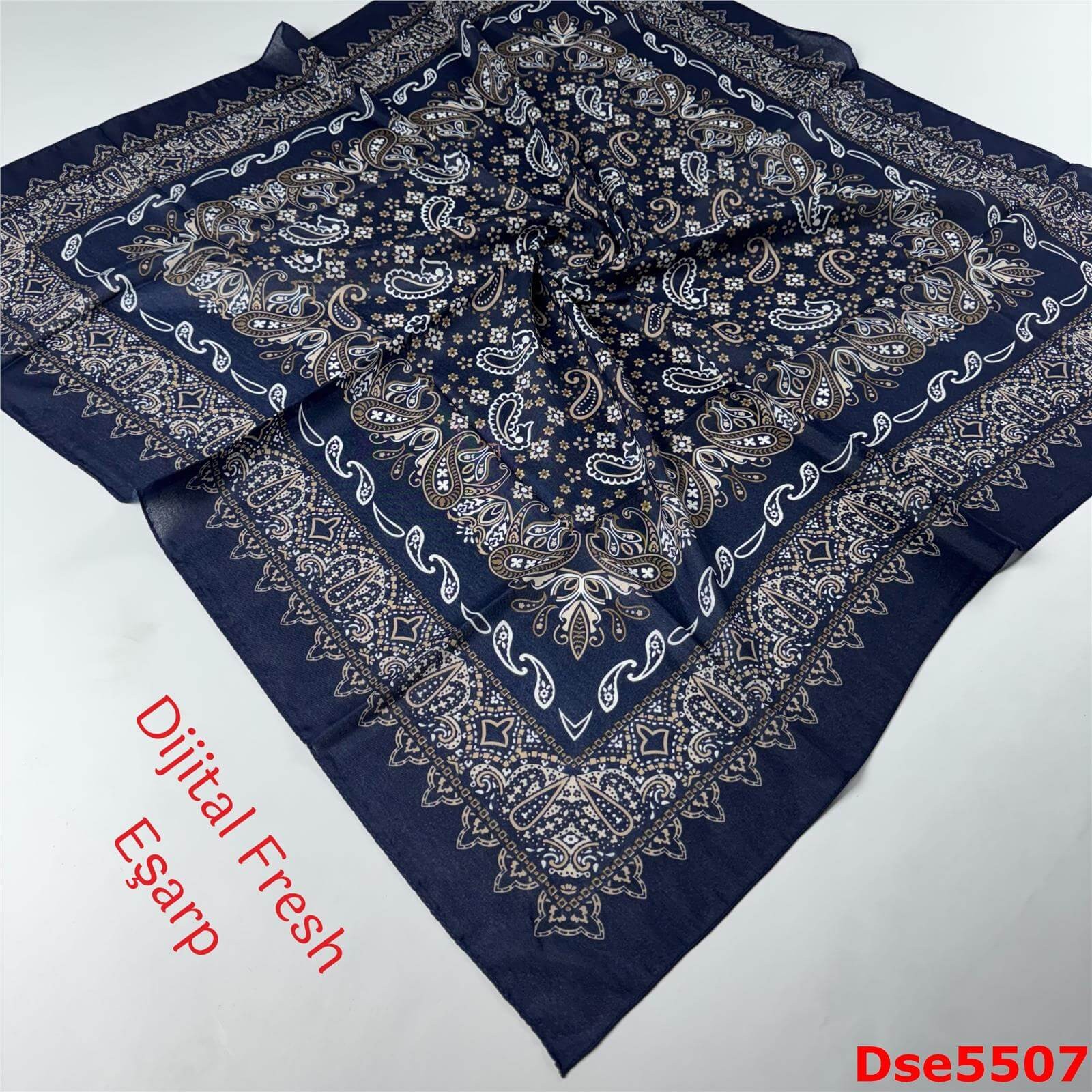 S-122 Dijital Fresh Eşarp