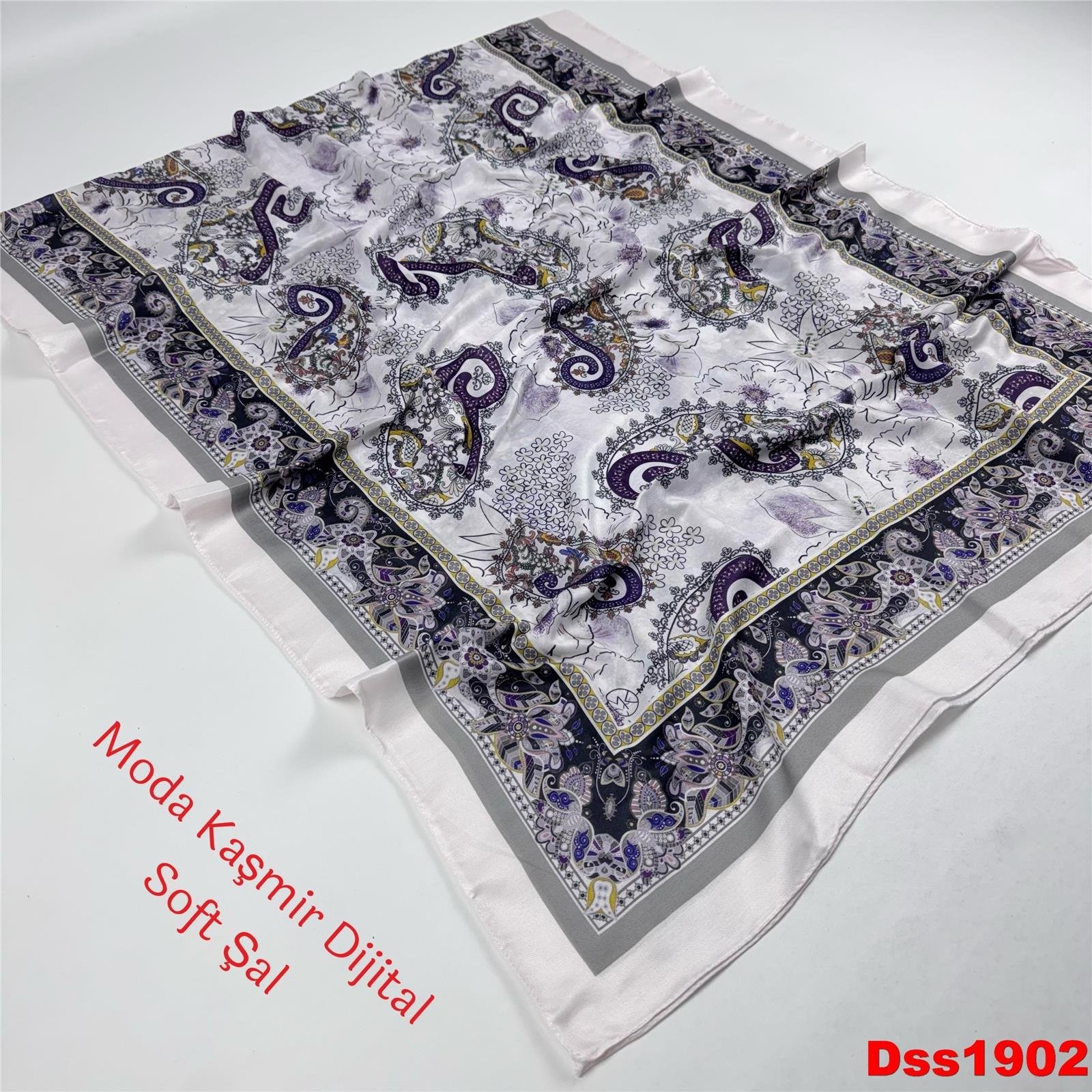 L-286 Moda Kaşmir Dijital Soft Şal