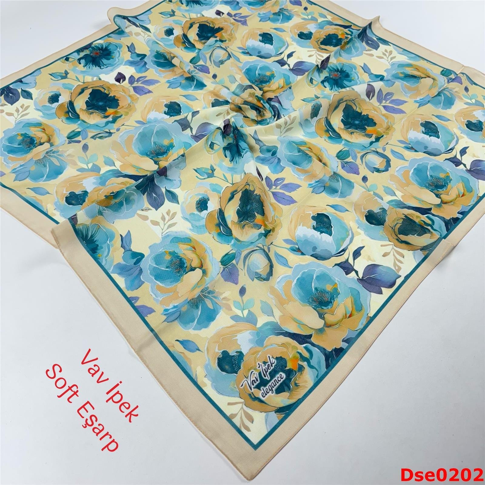 R-027 Vav İpek Soft Eşarp