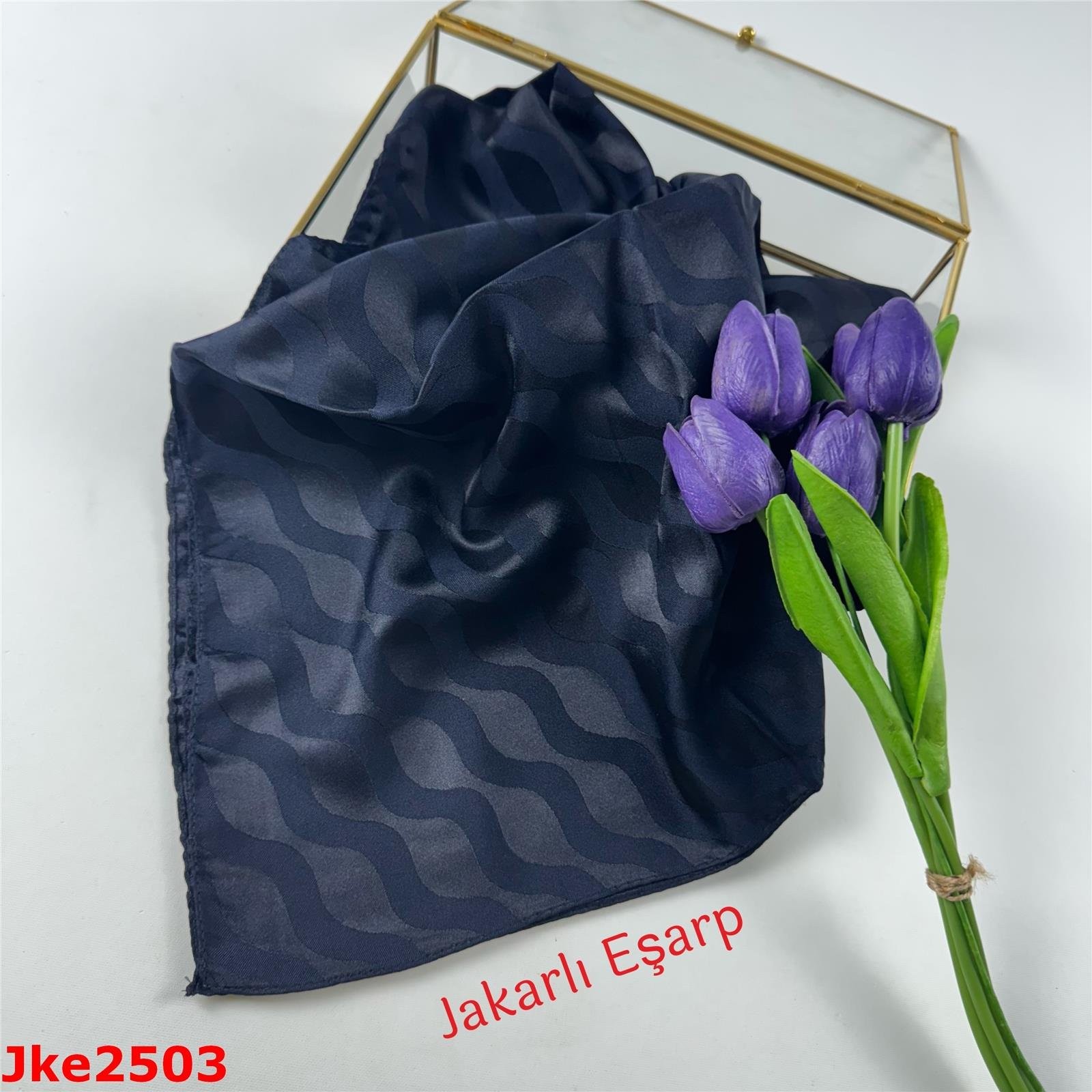 RA-097 Jakarlı İpeksi Eşarp
