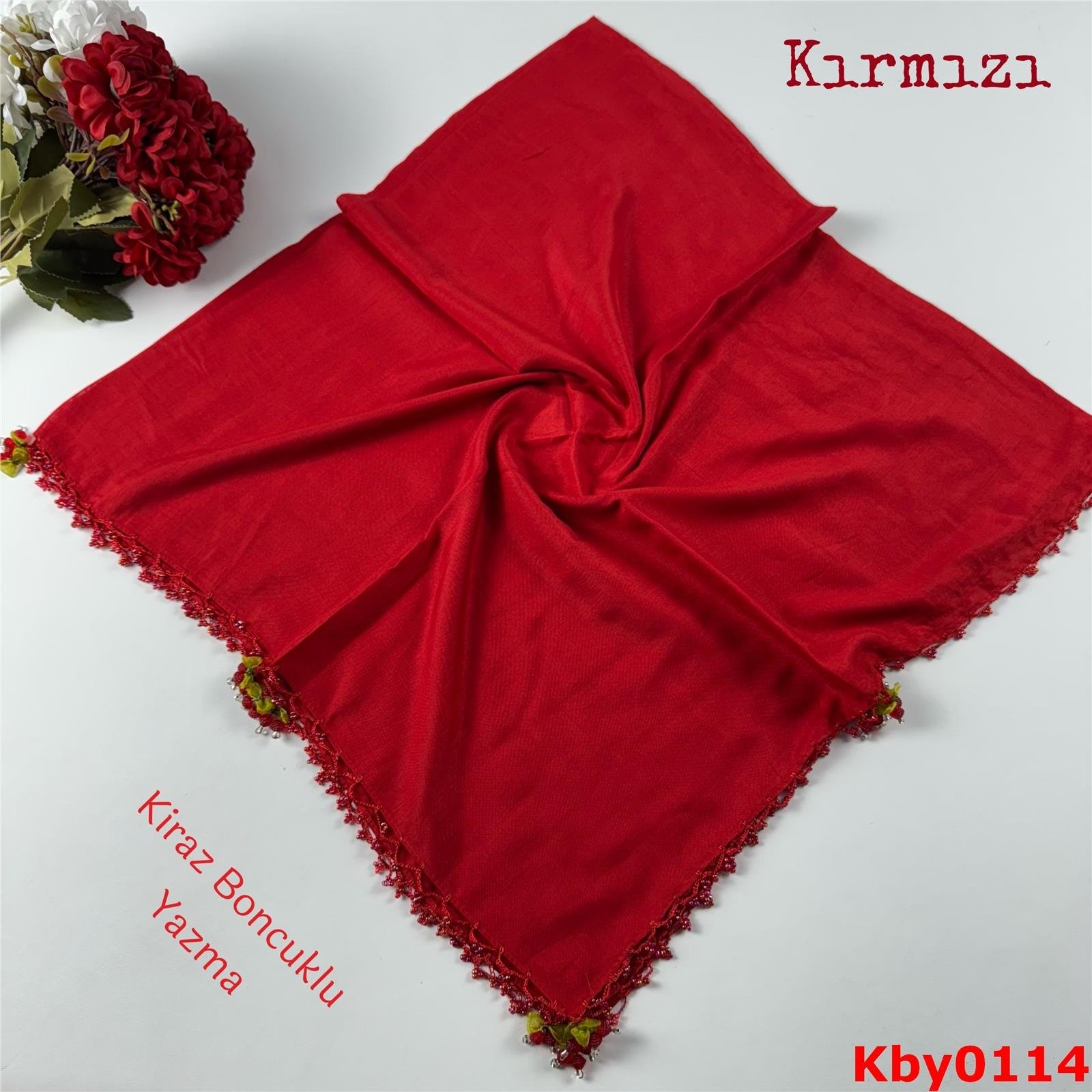 M-093 Kiraz Boncuklu Yazma